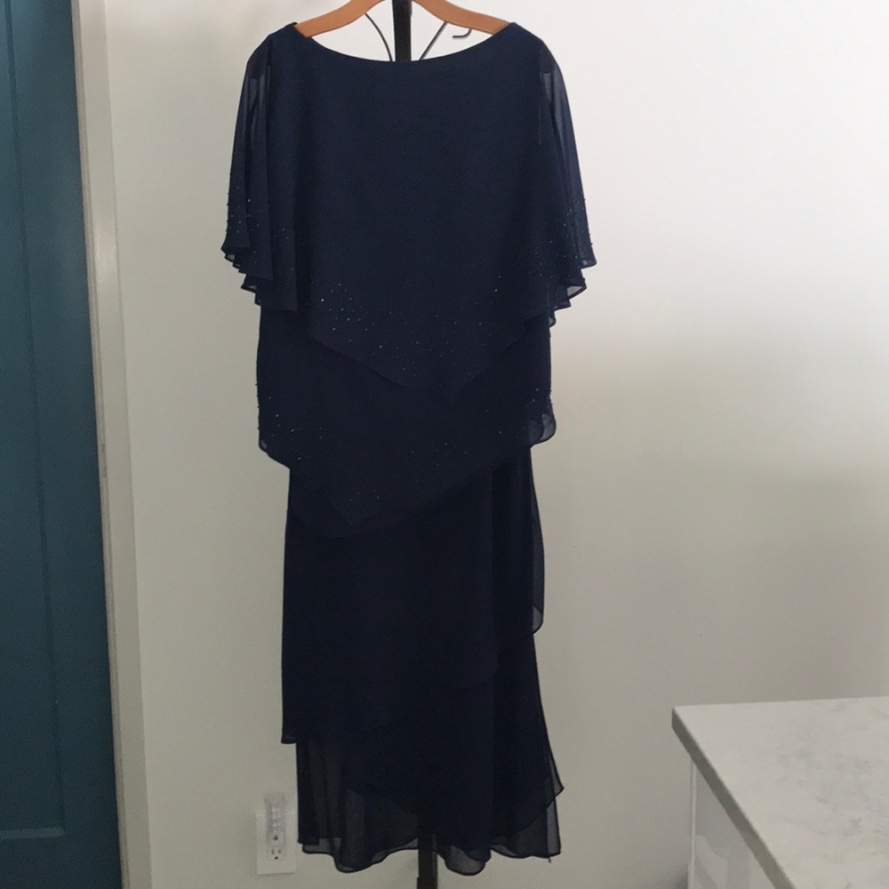Alfred Angelo Navy Two-Piece Set - Top Skirt